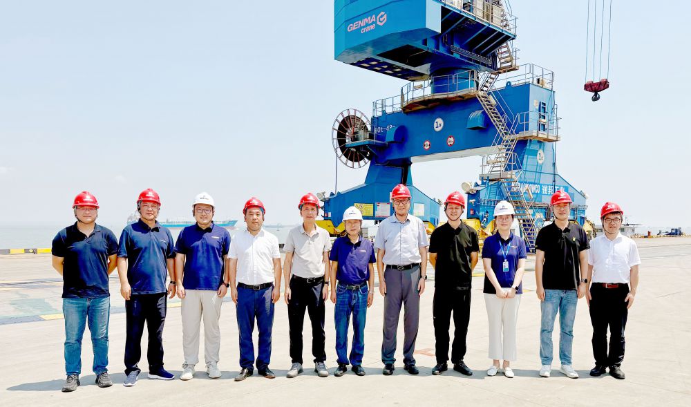 寧波舟山港客戶蒞臨GENMA品牌太倉(cāng)制造基地考察交流(圖1)